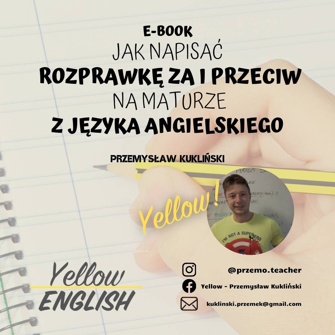Rozprawka Po Angielsku Za I Przeciw Zwroty E-book JAK NAPISAĆ ROZPRAWKĘ ZA I PRZECIW